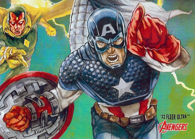 #9 - Vison / Captain America