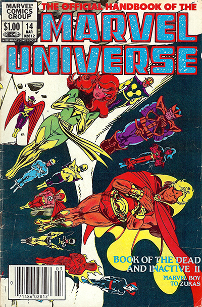 The Official Handbook Of The Marvel Universe #14