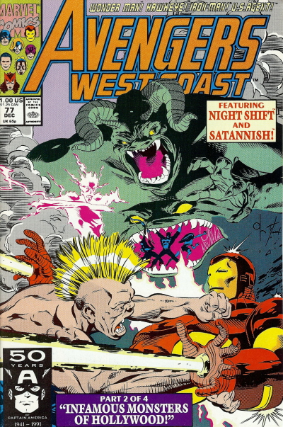 Avengers West Coast #77